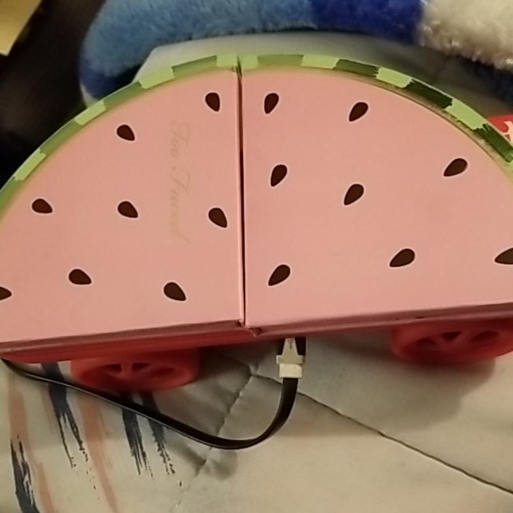 Half watermelon make up pallet
